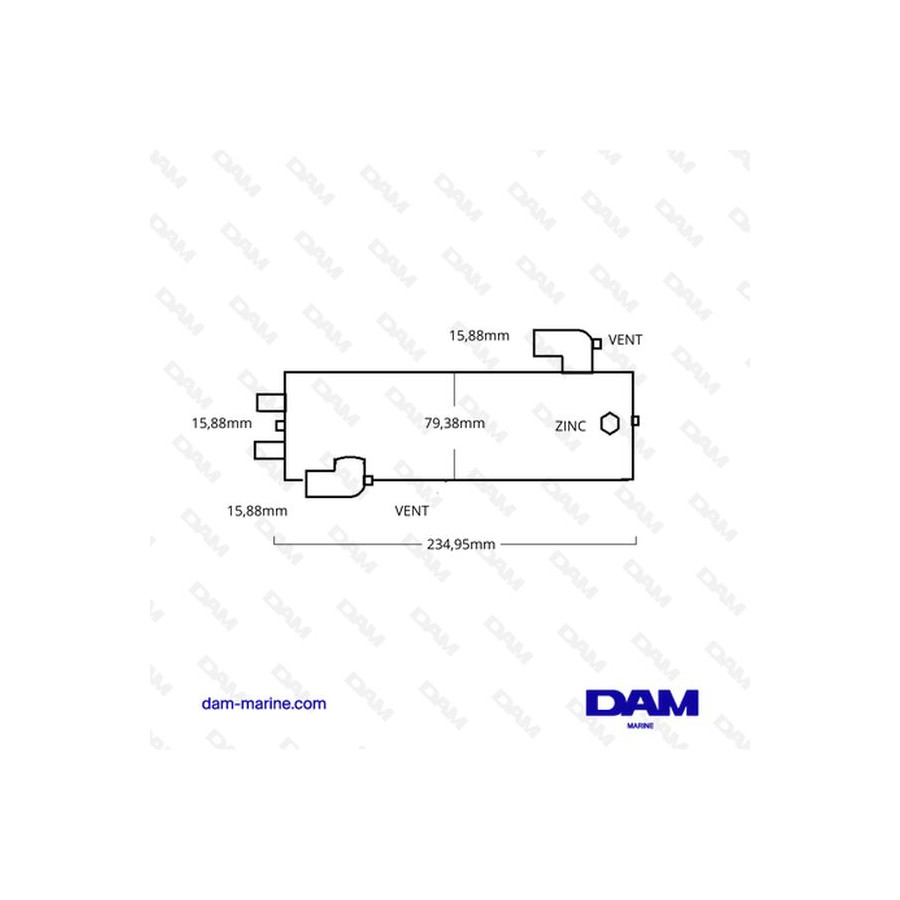 VOLVO HEAT EXCHANGER