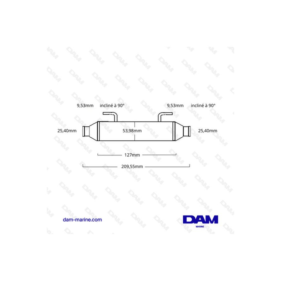 ENFRIADOR DE ACEITE DE LA DIRECCIÓN ASISTIDA VOLVO - 3851921