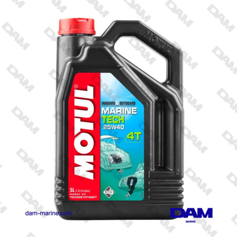 OLIO MOTORE TECH INBOARD - FUORIBORDO 25W40 - 5L