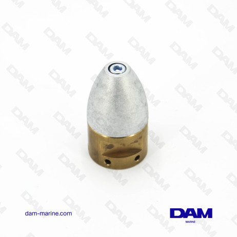 KIT ECROU ANODE ARBRE RIVA 35-50MM 24X2