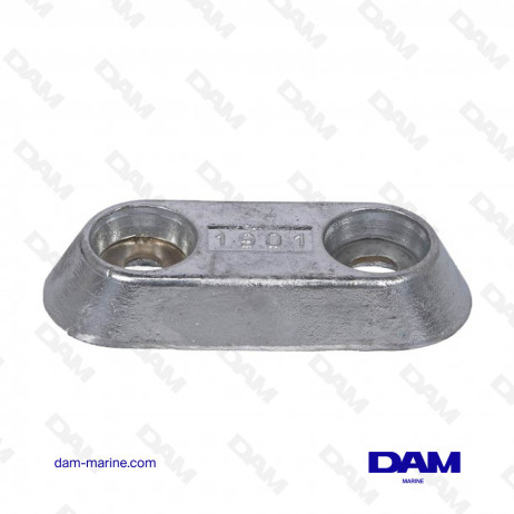 ANODE DE COQUE BARREAU TYPE VETUS 150 - ZINC