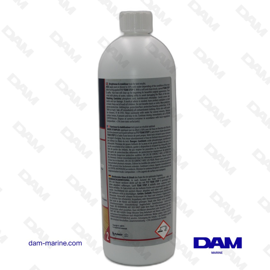 NAUTIC CLEAN N°18 TECK STEP 2 5L