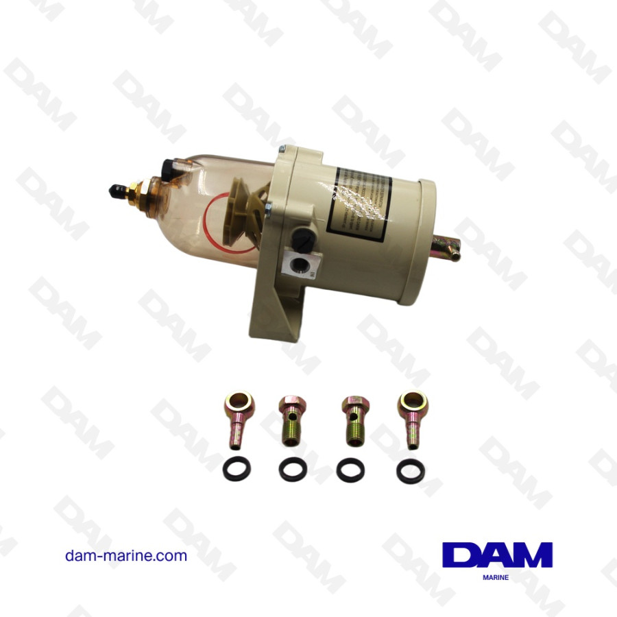 FILTRE DECANTEUR COMPLET GASOIL TYPE TURBINE 500FG