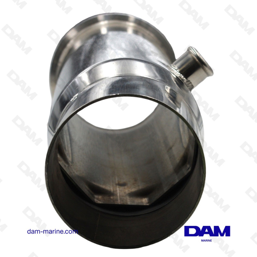 COUDE ECHAPPEMENT MERCURY RACING INOX