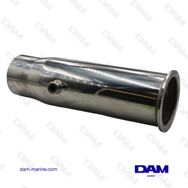 COUDE ECHAPPEMENT MERCURY RACING INOX