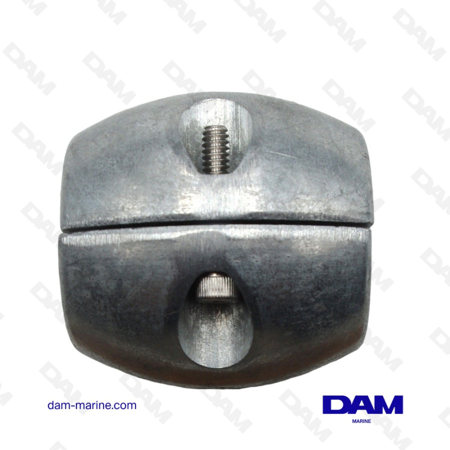 ANODE NOIX ARBRE 22MM - ZINC