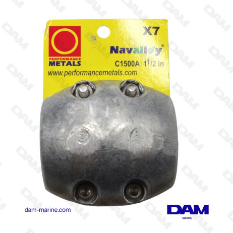 ANODE NOIX ARBRE 38MM - 1-1/2" - ALU