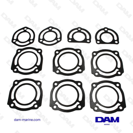 KIT JOINTS DE COUDE - COLLECTEUR ECHAPPEMENT OMC V8 5L ET 5.7L