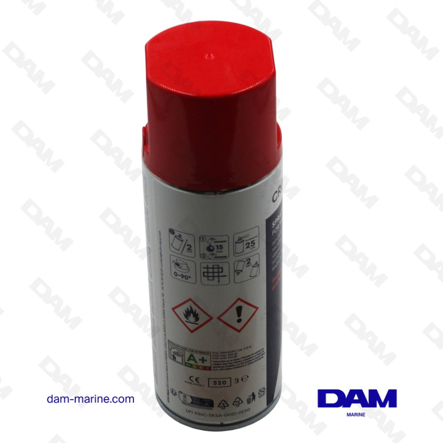 AEROSOL VOLVO ROUGE AQUAMATIC MOTEUR - 400ML