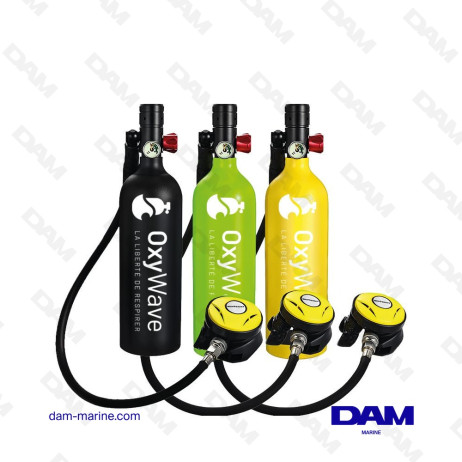 MINI BOUTEILLE DE PLONGEE 1L VERT*
