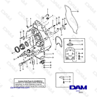 Vues éclatées Platines Extérieures Alpha One G1