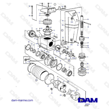 Volvo Penta SP-E upper...