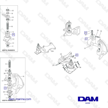 Engine & Transmission Mounts H5/H6 PCM