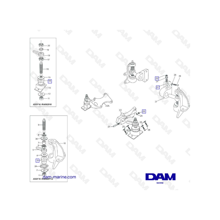 Engine & Transmission Mounts H5/H6 PCM Engine & Transmission Mounts H5/H6 PCM