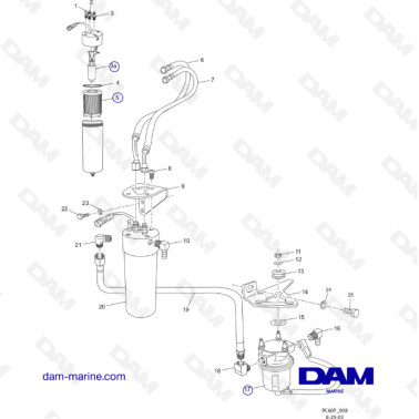 PCM ZR6 03-05 Fuel control cell (FCC)