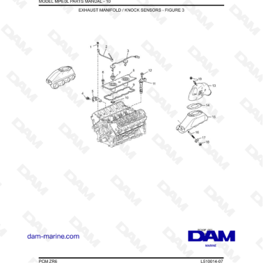 PCM ZR6 07 - Exhaust Manfold