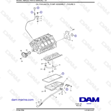 PCM ZR6 Oil Pan & Oil Pump Assembly