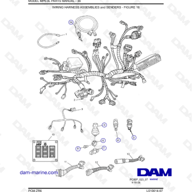 PCM ZR6 Wiring Harness...