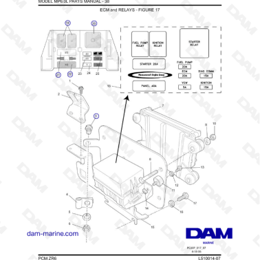 PCM ZR6 07 - ECM & Relays