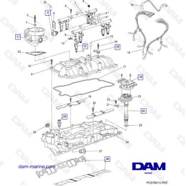 PCM Excalibur 5.7L 02 -...