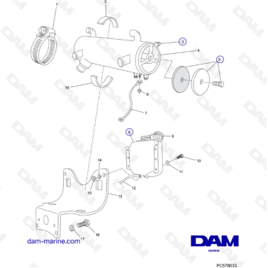 PCM Excalibur 5.7 02-05 - Heat exchanger