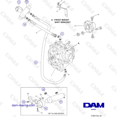 PCM Excalibur 5.7L 02-05 Transmission & related components