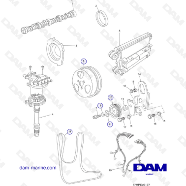 PCM Excalibur 343 - Right hand rotation engine