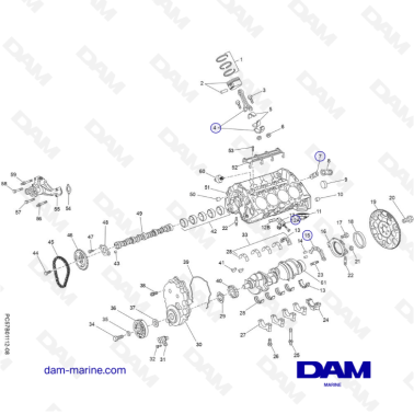 PCM Excalibur 343 2010-2012- Cylinder block