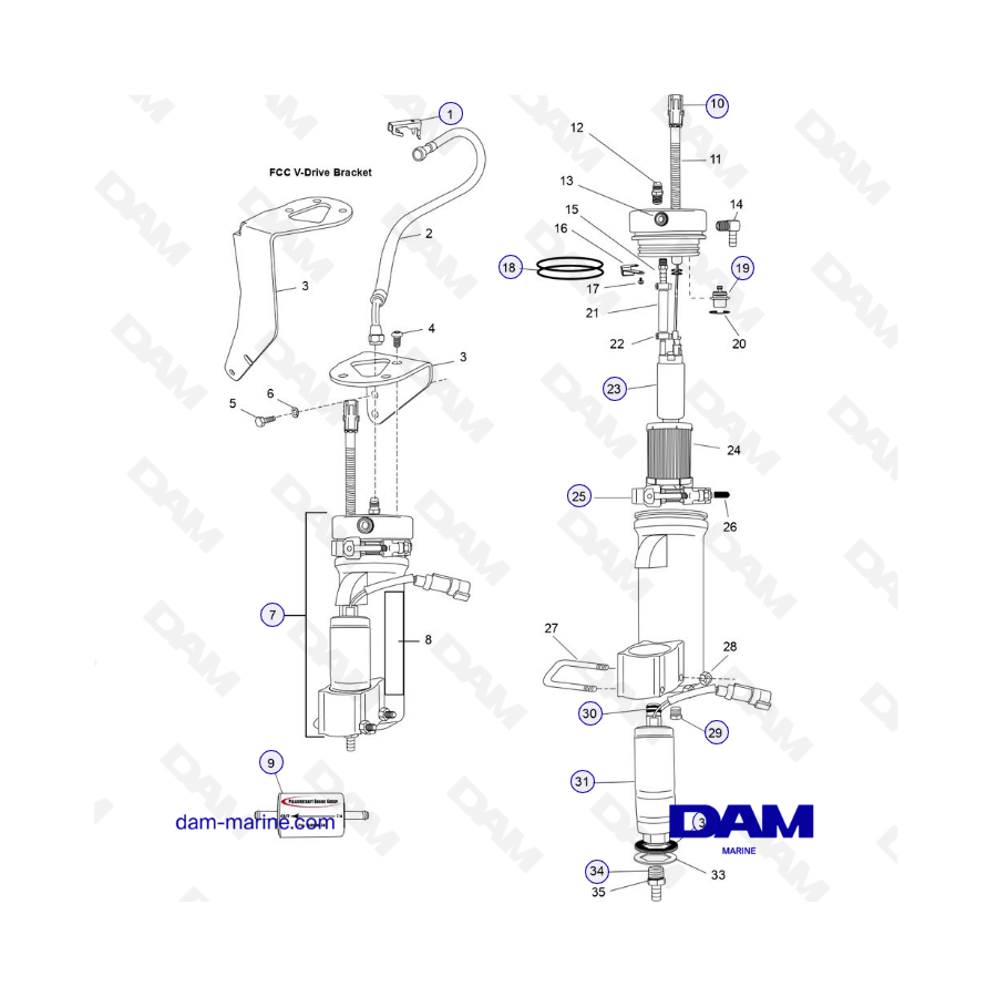 PCM ZR409 - ZR450 - 08/10 - COMPONENTES DE LA CELDA DE CONTROL DE COMBUSTIBLE (FCC)