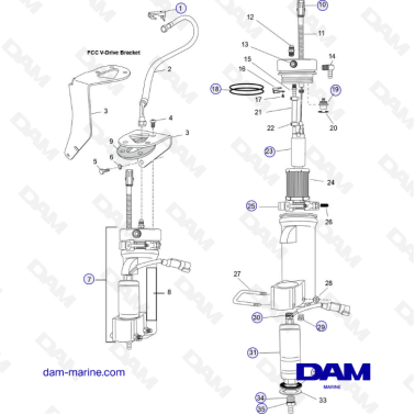 PCM ZR409 - ZR450 - 10+ - FUEL CONTROL CELL (FCC) COMPONENTS