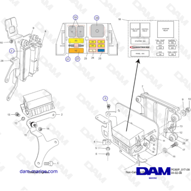 PCM ZR409 - ZR450 - 10+ - ECM and RELAYS