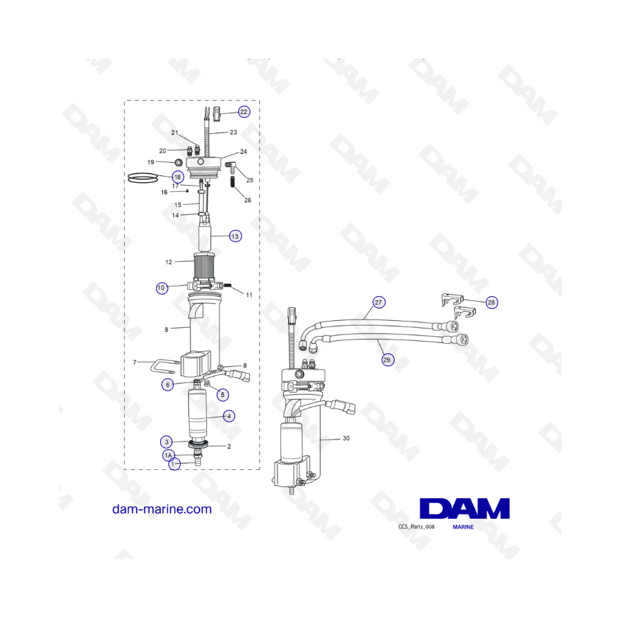 PCM Challenger 5.7 - FUEL CONTROL CELL (FCC) COMPONENTS (MODEL 18-575xx-XX)