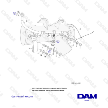 PCM Challenger 5.7 - IN-TANK FUEL SYSTEM COMPONENTS (MODEL 12-575xx-XX)