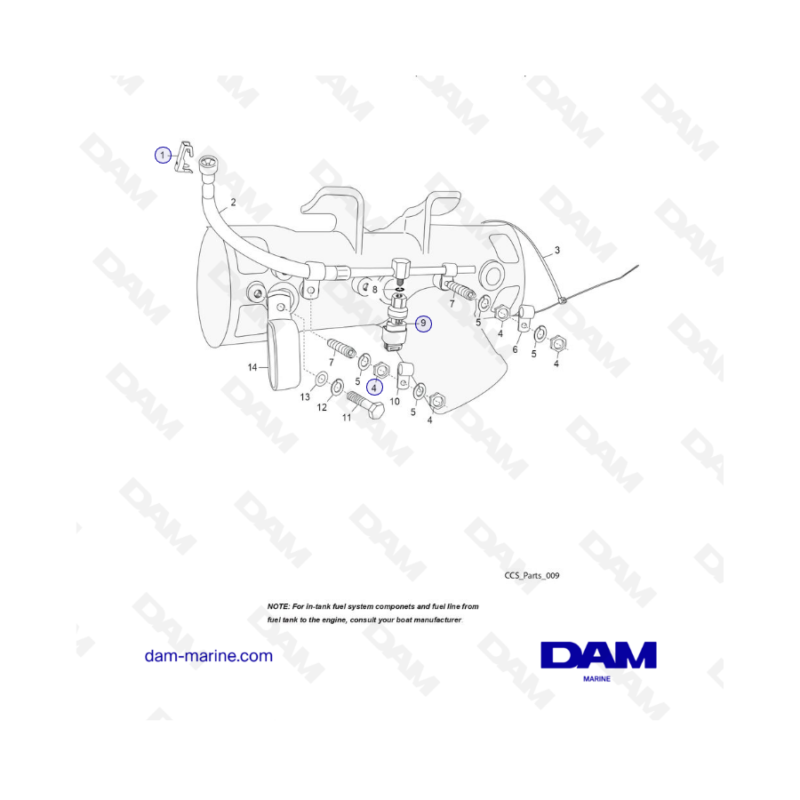 PCM Challenger 5.7 - IN-TANK FUEL SYSTEM COMPONENTS (MODEL 12-575xx-XX)