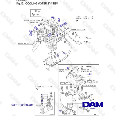 Yanmar 2QM - Cooling Water System
