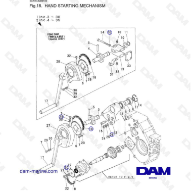 Yanmar 2QM - GOVERNOR
