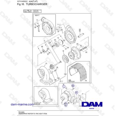 Yanmar 4JH - TURBOCOMPRESOR