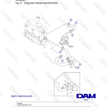 Yanmar 3YM20 - COOLING...