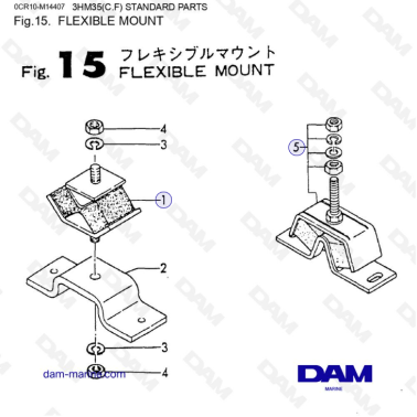 Yanmar 3HM35 - MONTAJE...