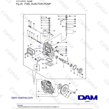 Yanmar 3JH4E - FUEL...