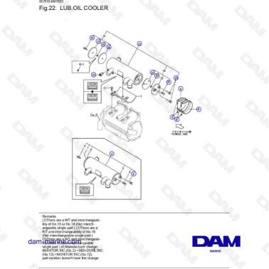 Yanmar 4LHA - LUB....