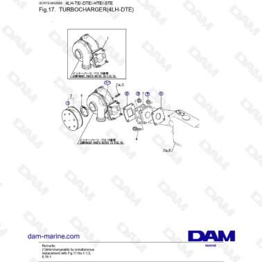 Yanmar 4LH-DTE - TURBO