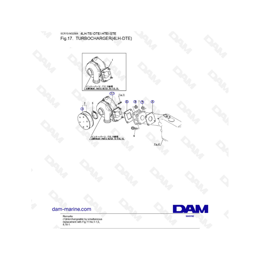 Yanmar 4LH-DTE - TURBO 