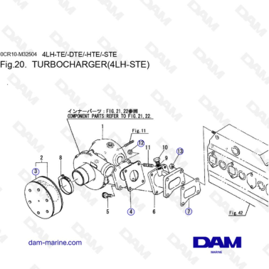 Yanmar 4LH-STE - TURBO