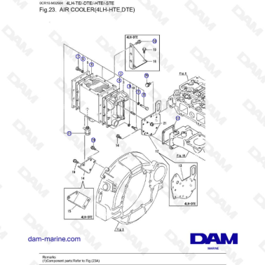 Yanmar 4LH - AIR COOLER