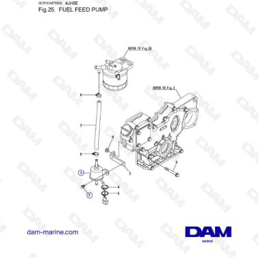 Yanmar 4JH5-E - BOMBA DE...