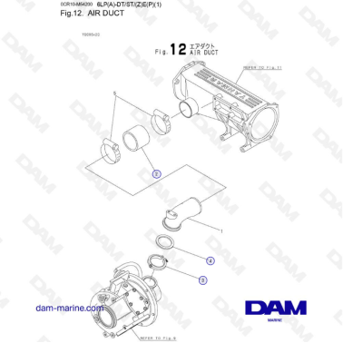 Yanmar 6LP-DTE - CONDUCTO...