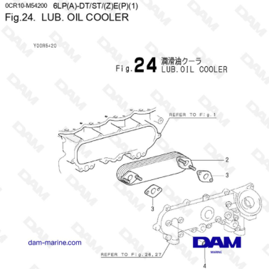 Yanmar 6LP-DTE - LUB....