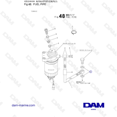 Yanmar 6LP-DTE - TUBERÍA DE...