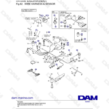 Yanmar 6LP-DTE - WIRE...